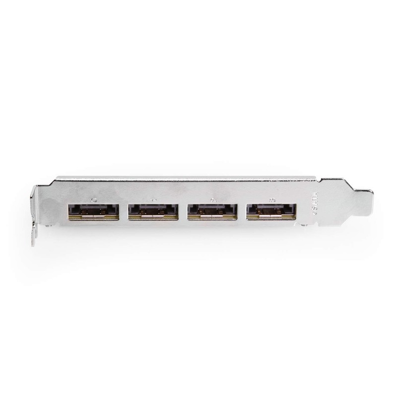 Coolgear Internal to External eSATA 4 Port PCI Bracket