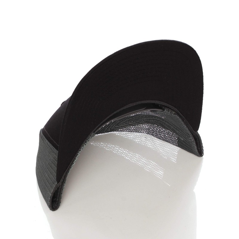 Structured Trucker Mesh Hat Custom Colors Letter E Initial Baseball