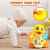 JOYIN Baby Toys Duck, Infant Dancing Crawling Musical Toys 18+