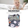 Baby Cloth Diaper One Size Adjustable Washable Reusable Breathable Prevent