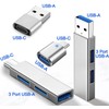 USB Hub, USB Type C Hub, 3-in-1, High Speed, Expansion,