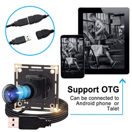 IEights Global Shutter USB Camera Module 720P 60FPS Wide Angle 1MP UVC USB2.0 PC Camera for Laptop Jetson Nano