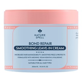 Nature Spell Bond Repair Leave-In Cream, Sulphate Free, Vegan, 300 ml