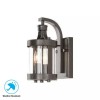 Home Decorators Caged 2-Light (1 Fixture) Aged Iron Outdoor Wall