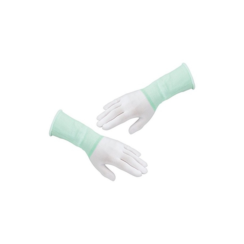 As One 3-7371-02 As Pure Long Inner Gloves, Overlock Type,