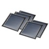 sourcingmap 5Pcs 2.5V 100mA Poly Mini Solar Cell Panel Module