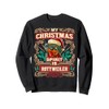 Rottweiler My Christmas Spirit Dog Santa Claus Elf Reindeer Sweatshirt