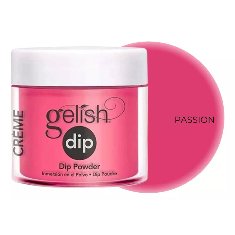 Gelish Dip Powder 23gr Polvo De Inmersion Passion
