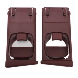 2Pcs Dashboard Cup Holder 25042561‑TGK707 Versatile Stylish Look Dash Cup Holder for Hilux Vigo 2005 to 2015 Burgundy