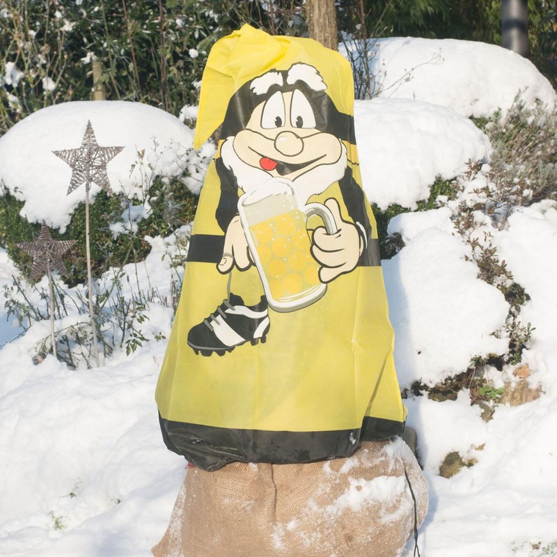 Videx Winter Protection Fan Cap Black/Yellow, 110x150 cm