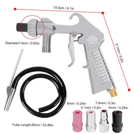 Yosoo Sandblasting, Comfortable Grip Sand with Ergonomic Handle for Home Improvement for Machining