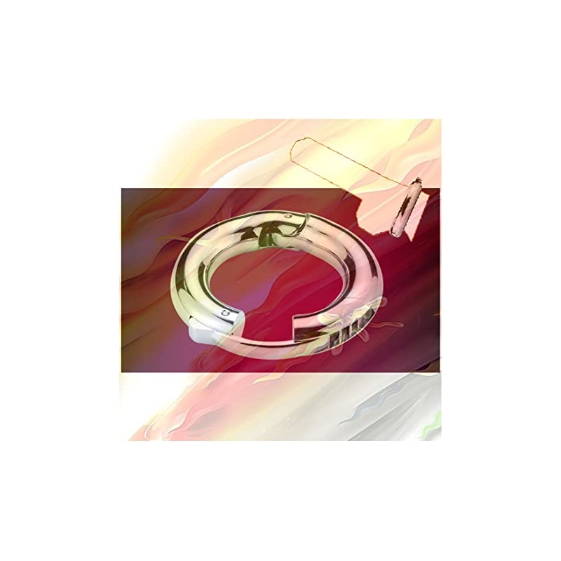 Adjustable Training Ring for Men, Portable Fitness Ring for Male