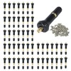 50Pcs TPMS 20008 Rubber Snap-in Valve Stems Tire Valve Stem