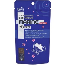 Saki-Hikari 3 Pack of Medium Marine Carnivore Probiotic Enhanced Sinking Pellets, 1.41 Ounces Each