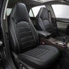 AUTOYOUTH PU Leather Bucket Seat Covers - High Back Front