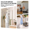 warlve Suction Cup Hooks for Shower - Reusable No-Drill Mounting