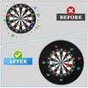 Bocguy Dartboard Protective Ring, Surround Dartboard, Dartboard Border, Dart Wall