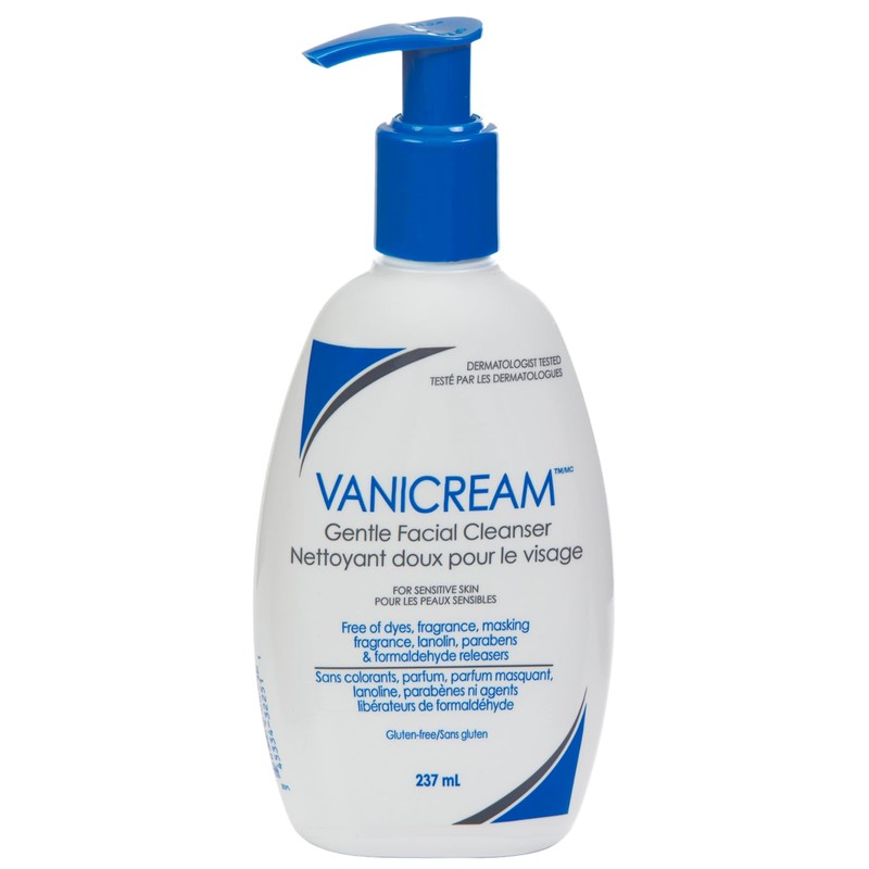 Vanicream Gentle Facial Cleanser, 8 Fl Oz TEJ