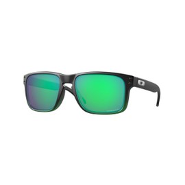 Oakley OO9102 Sunglasses Bundle: OO 9102 HOLBROOK 9102E4 Holbrook Jade Fade Prizm Jade and Eyewear Cleaning Kit
