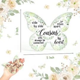 Gifts for Cousins, Best Cousins Birthday Gift from Cousins - Unique Cousins Birthday Gift for Women-Mothers Day Gift, Valentines Day Gift, Christmas Gift for Best Friend Bff