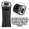 Hydration Bladder Insulated Bag, Black Oxford Cloth Water Bottle Cooler