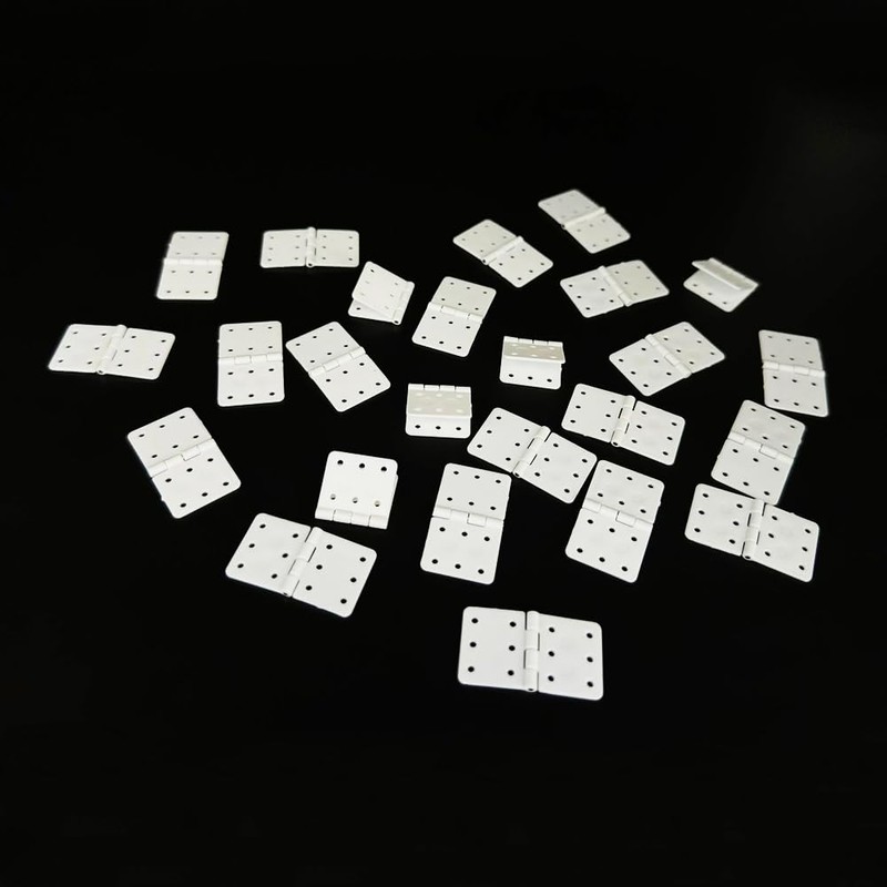 25PCS RC Airplane Pinned Nylon Hinges for RC Plane Replacement