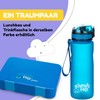 schmatzfatz Leak-Proof Sports Drinking Bottle, BPA-Free, 500 ml, Fruit Insert,