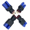 2Pairs EC5 to T Adapter Male Female Connector Plug Set