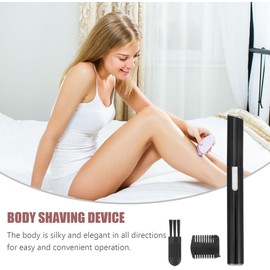 ULTECHNOVO Recortadora Eléctrica para Cejas y Facial con Peine y Cepillo Portátil y Fácil de Usar para Mujer para Delinear y Eliminar No Deseado
