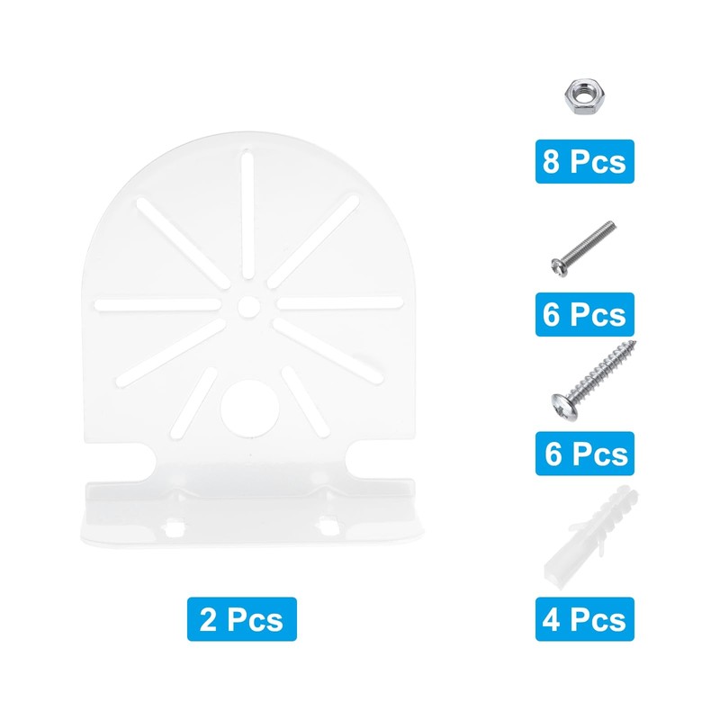 PATIKIL Dome Security Camera Mounting 4.6 Inch, 2 Pack Universal