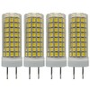 Lxcom Lighting G8 LED Bulb 10W Ceramic Corn Light Bulbs(4