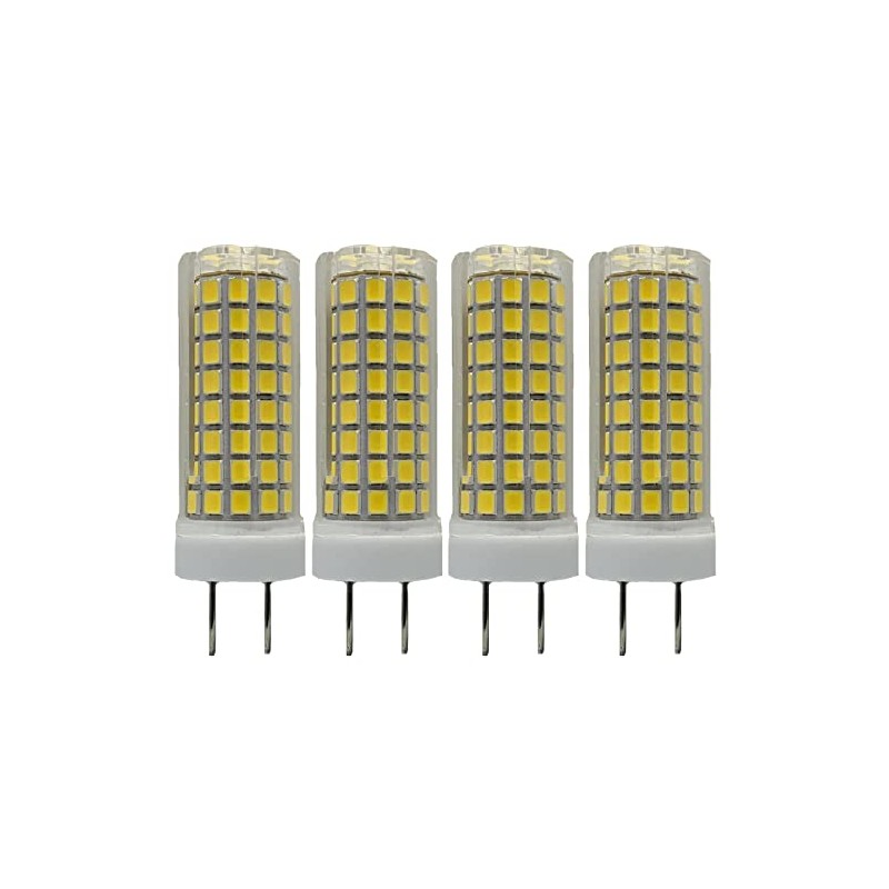Lxcom Lighting G8 LED Bulb 10W Ceramic Corn Light Bulbs(4