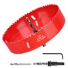 6-1/2 Inch / 165mm Hole Saw for Wood, Plastic Board,
