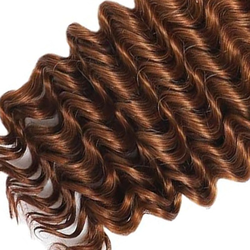 Boho Hair for Braiding #30 Deep Wave Bulk Bundles for