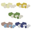 [Konny] Connie Tie Set, Yellow Lemon, Forest Leaf, Blue Choco,