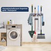 Kiemeu Broom Holder Wall Broom Holder Mop Holder Broom and