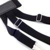 Kedofe Mens Shirt Stays Upgrade Adjustable Elastic Garter Military Shirts