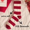 Red Socks for Men and Women - Cotton Socks in