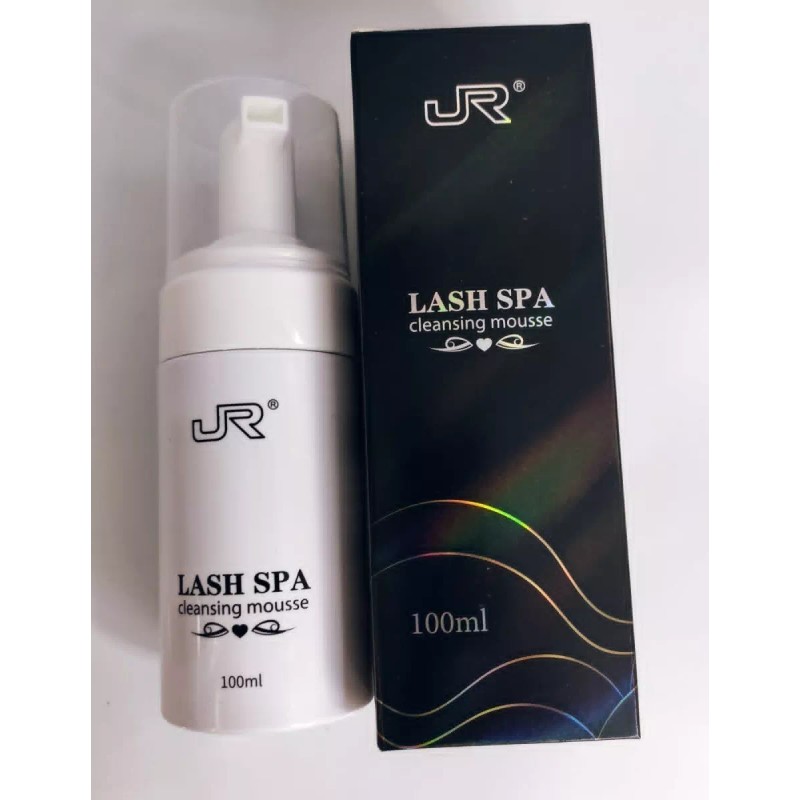 JR Espuma Limpiadora Shampoo Para Extensión De Pestañas Mink