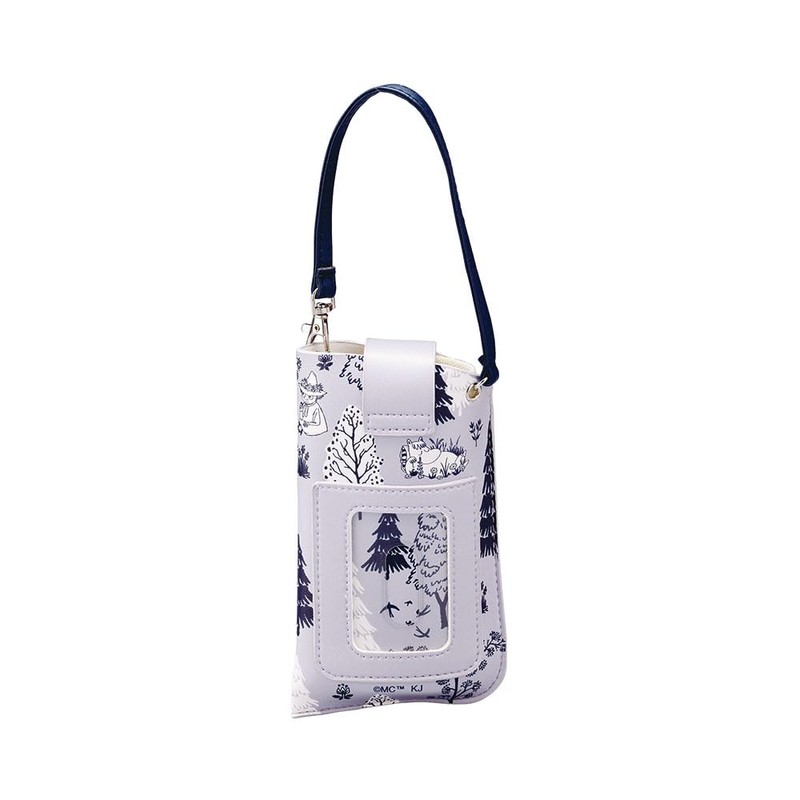 Moomin [Glasses Case] Flat Glasses Case with Pass Case /