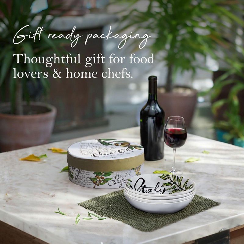 Rosanna Pasta Bowls, Set of 4, 8.25" – Porcelain Pasta