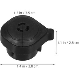 4 Piezas Válvula de Vapor para Olla a Presión Eléctrica Mango de Liberación, Material Plástico Resistente y Control Preciso de Vapor para Cocina y Fiestas
