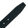 Conte Massimo Men's Genuine Leather Belt Made in Italy, blue