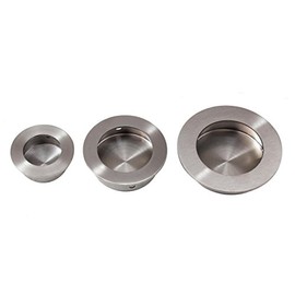 Onpira 30 mm stainless steel recessed handle, shell handle, furniture handle, handle shell for drawers, doors
