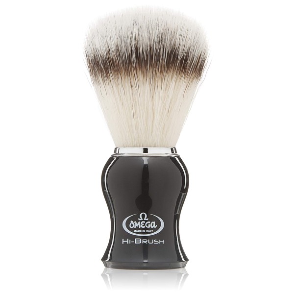 Omega 0146206 HI-Brush Synthetic Shaving Brush
