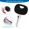 VooGenzek 5 pieces 14603 ignition key, construction machine key, with