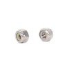 binifiMux 8-32 Nylock Nylon Inserted Self Locking Nuts 100pcs, Stainless