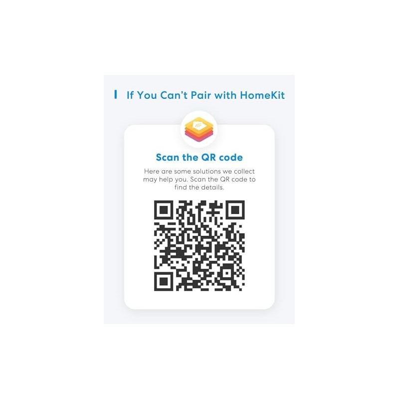 meross - Interruptor de luz inteligente compatible con Apple HomeKit,