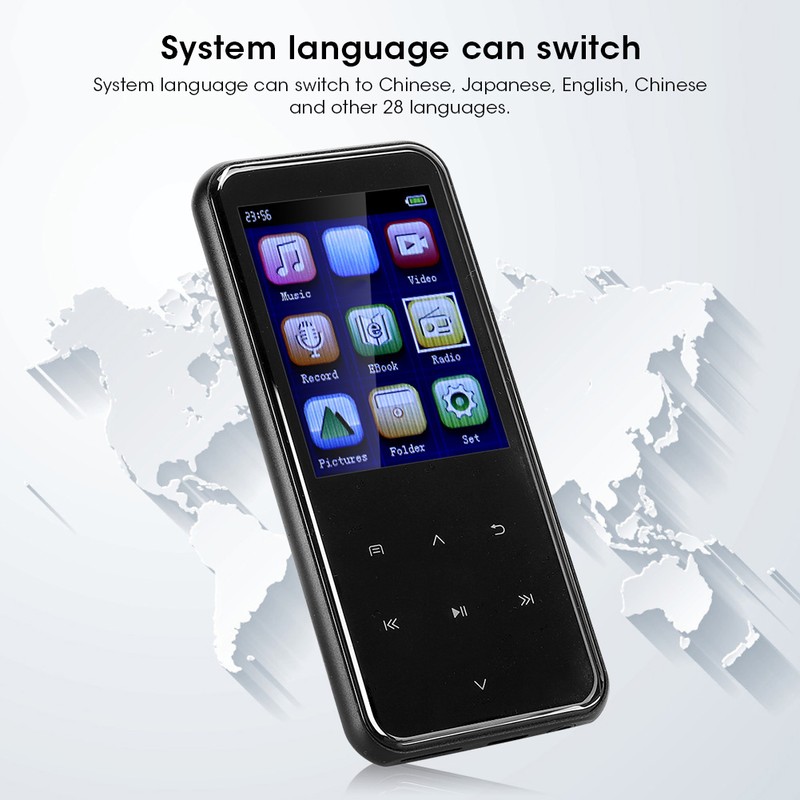 MultiFunction Music Player MP3 Player MP4 Media FM Radio Recorder