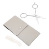 Bluezoo Beard Mustache Scissors Combs Professional Men Hair Grooming Kit